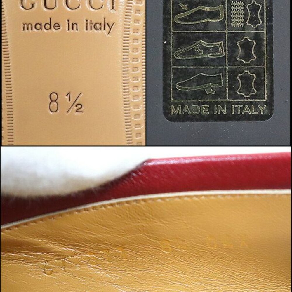Gucci Anniversary Horsebit Accent Jaguar Drofa 8.5 Ivory Print Ivory- Print - Picture 8 of 8